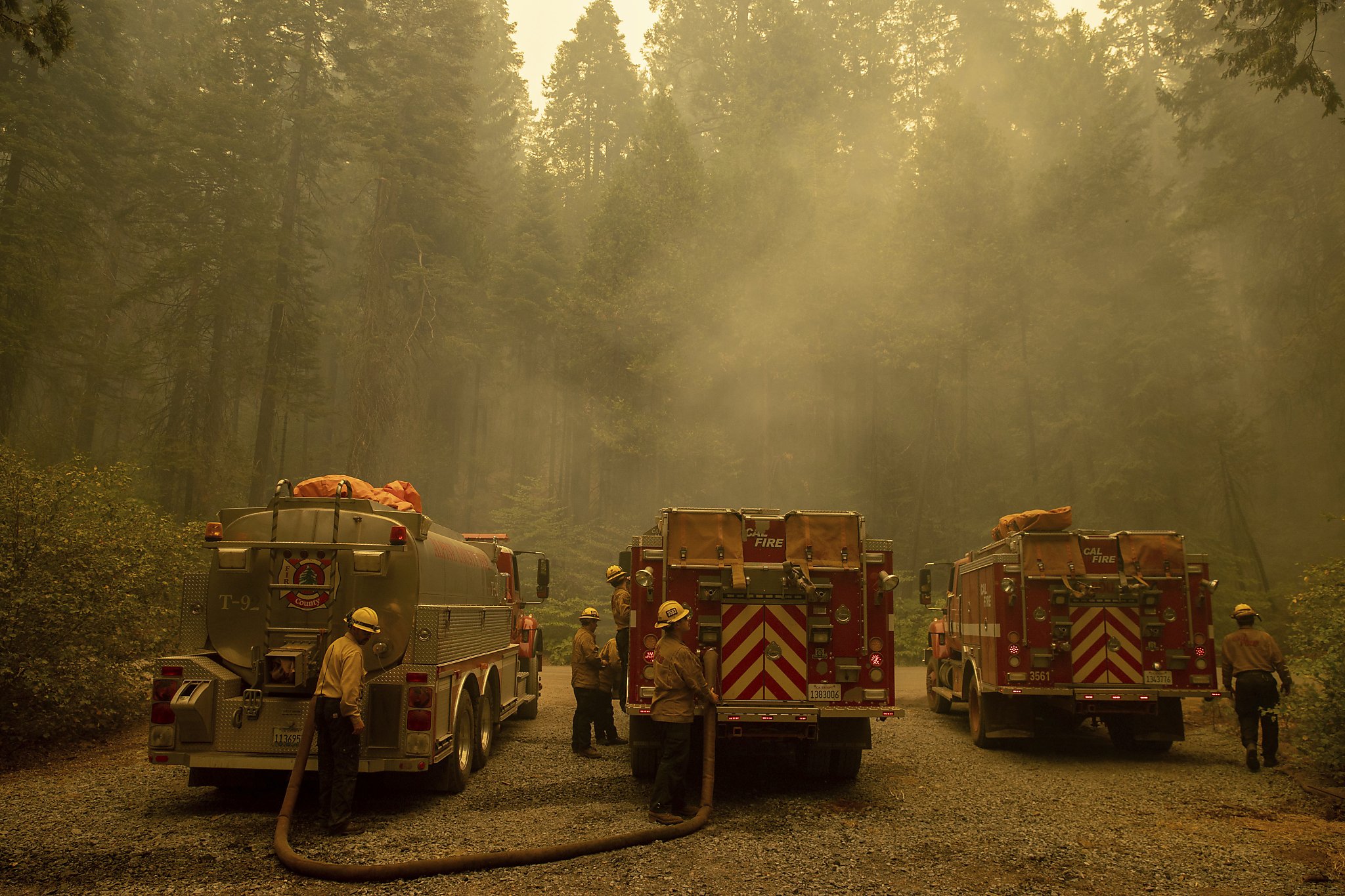 Caldor Fire ‘knocking on the door’ of Lake Tahoe Basin, Cal Fire says