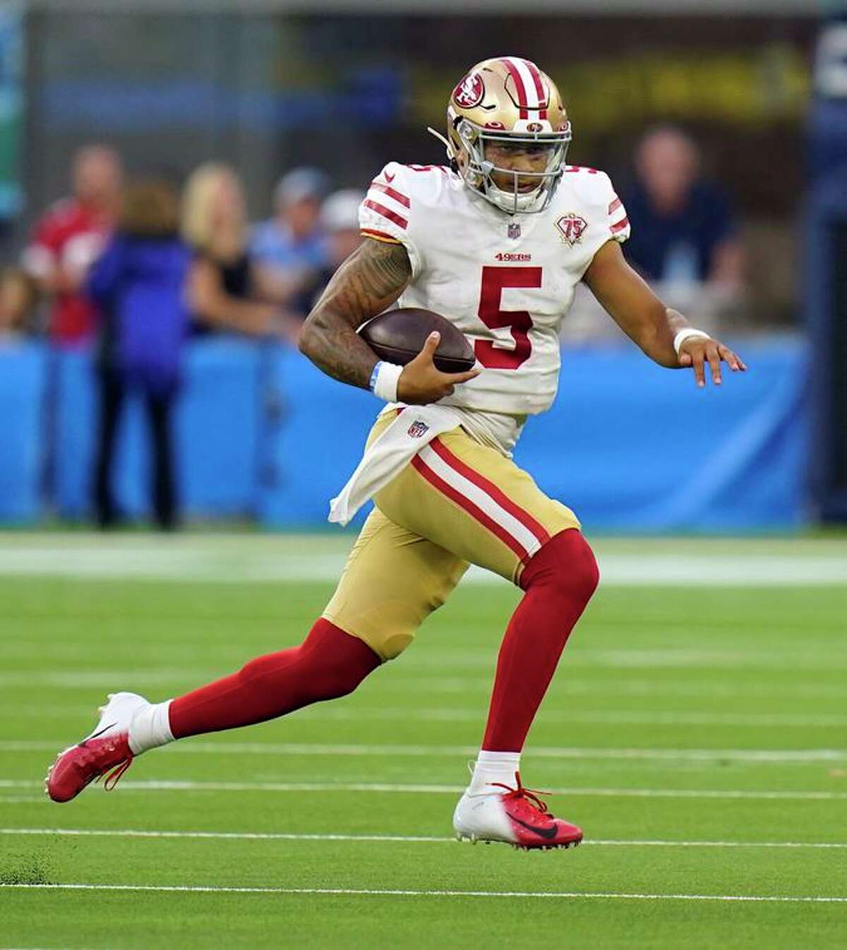 Ready for Sunday? Trey Lance resurfaces as 49ers sustain QB guessing game