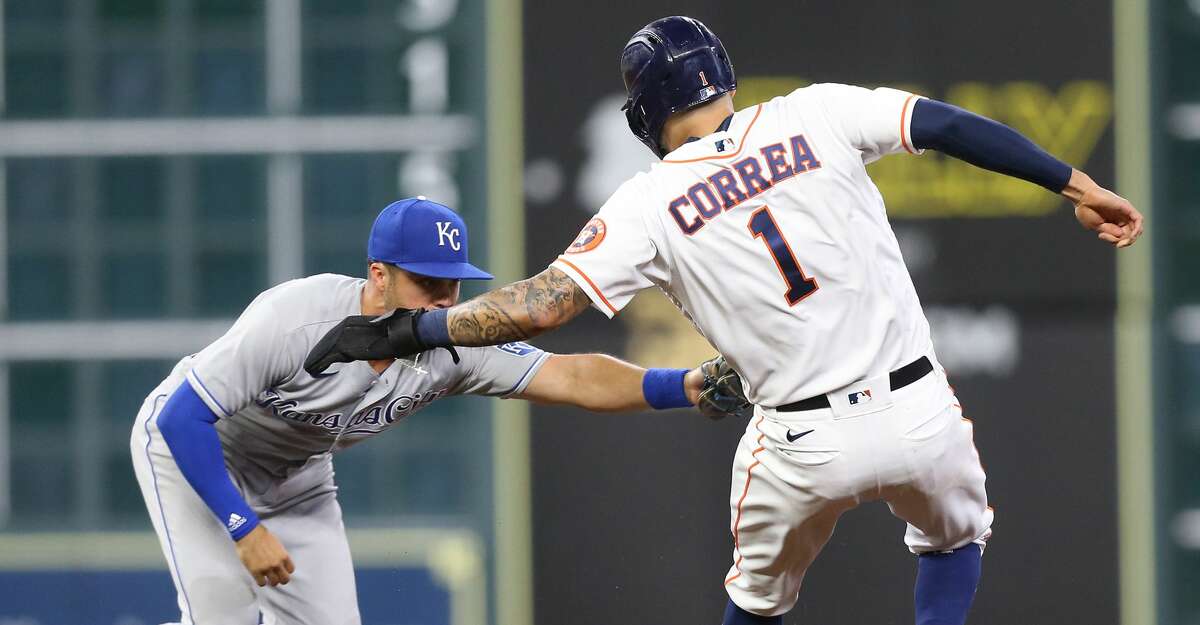 A challenge in the outfield at Minute Maid