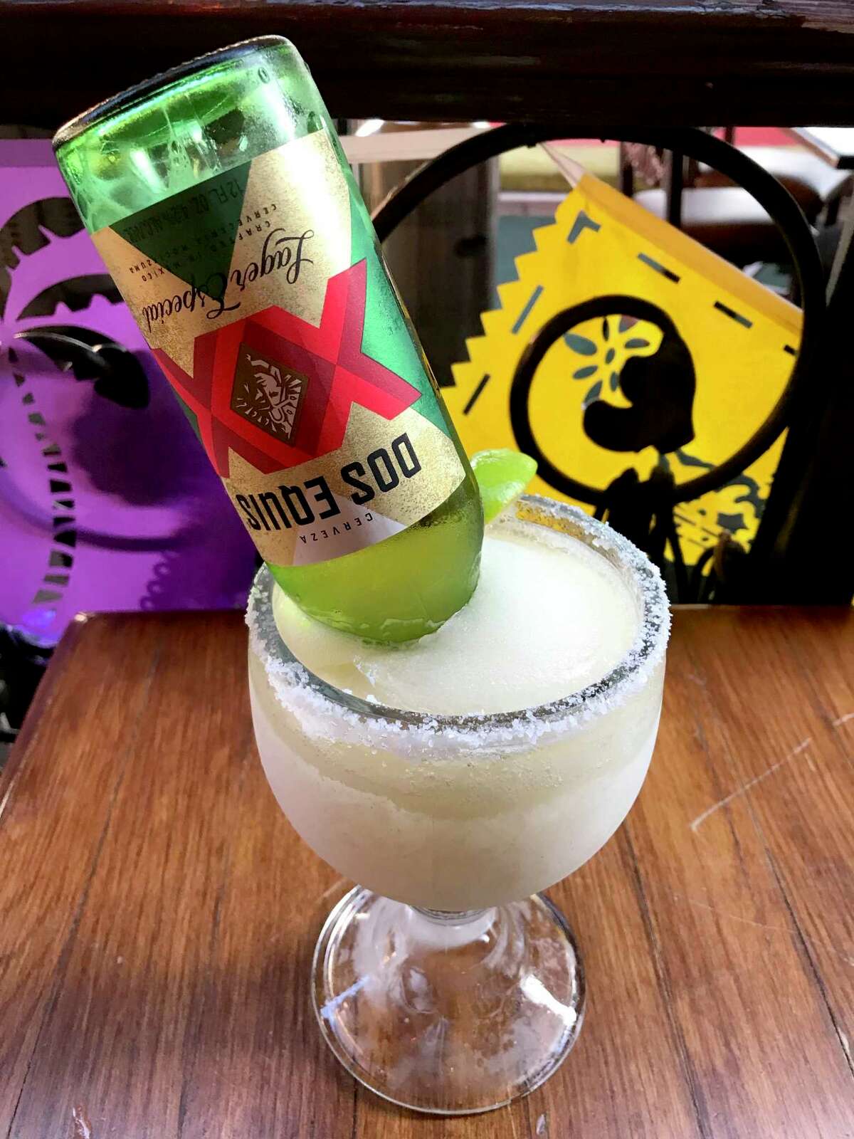 Where in San Antonio to get overthetop frozen margaritas. Think beer
