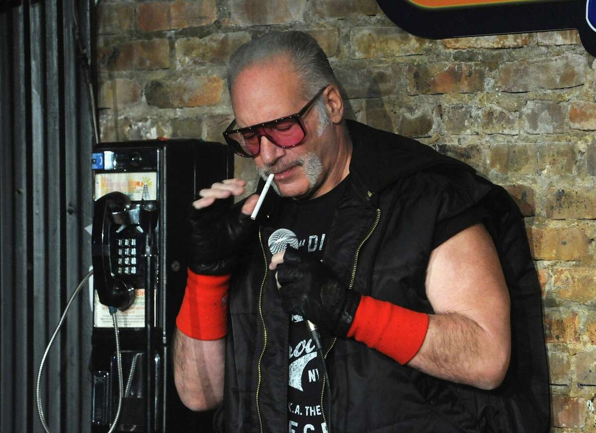 NEW BRUNSWICK, NJ - FEBRUARY 19: Andrew Dice Clay performs at The Stress Factory Comedy Club on February 19, 2019 in New Brunswick, New Jersey. (Photo by Bobby Bank/Getty Images)