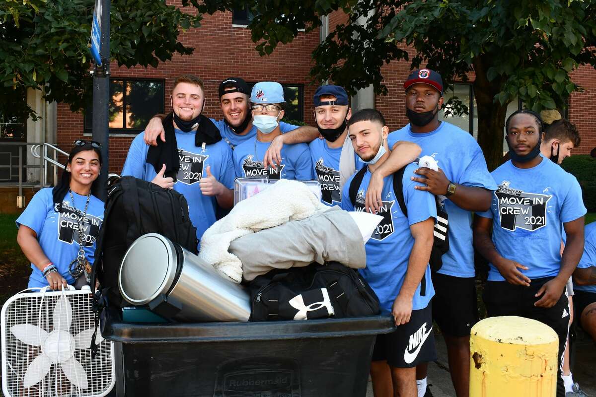 New Student Move-In Day at Southern Connecticut State University in New Haven, Conn. took place on Tuesday, Aug. 24, 2021. Were you SEEN?