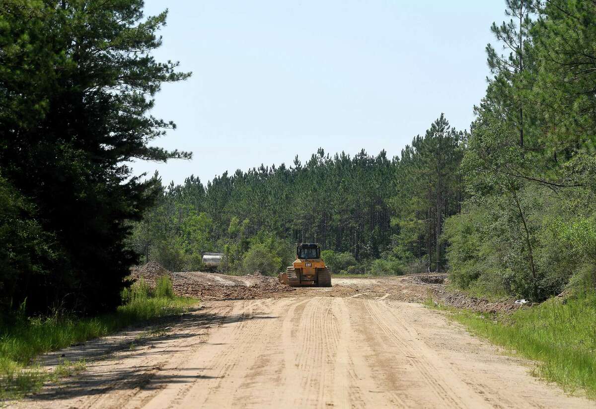 Lumberton has announced its agreement with Brampton Essential LP to develop a 3,200-acre parcel of land along FM 421, which will house both commercial and residential properties, including the proposed Longleaf Subdivision. Photo made Wednesday, June 16, 2021 Kim Brent/The Enterprise