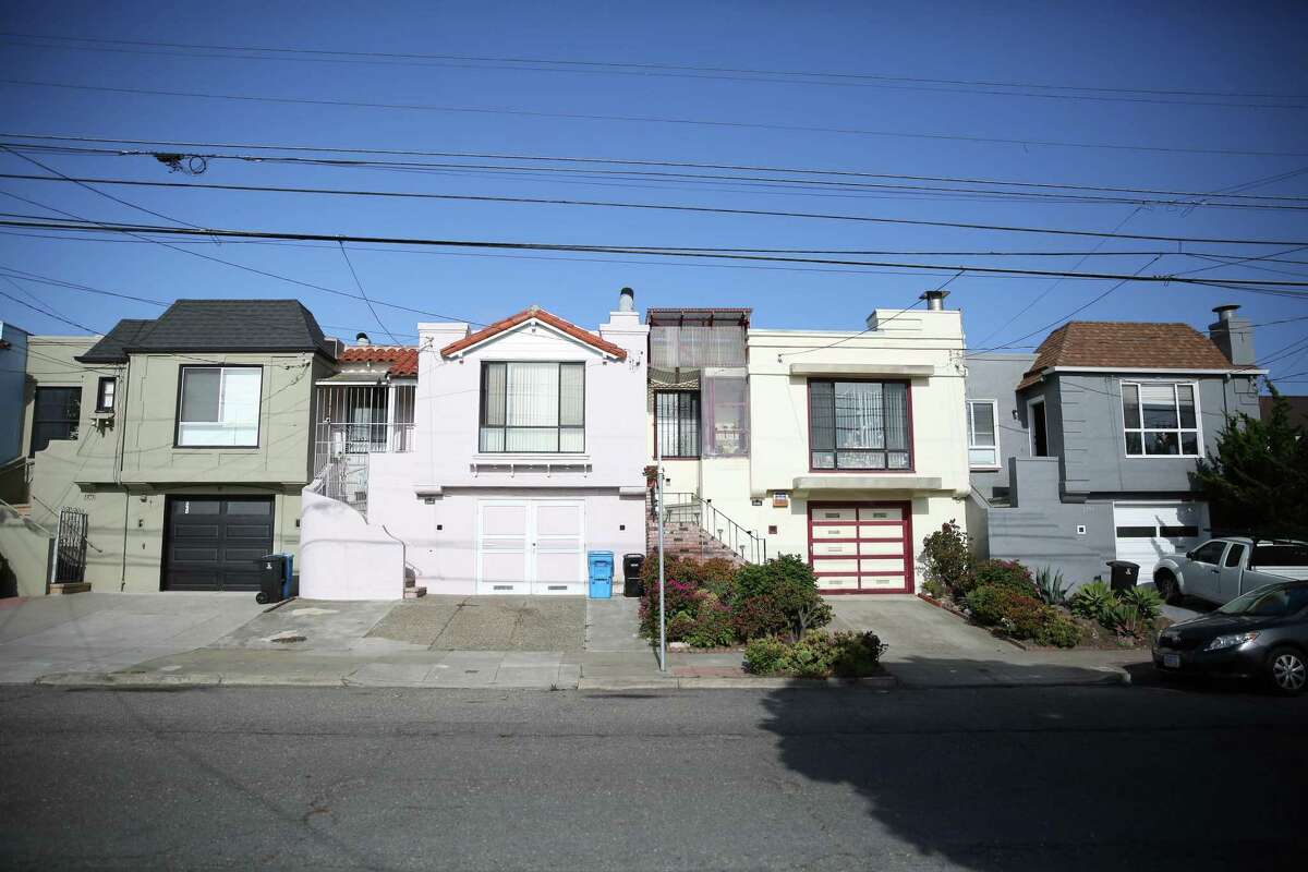 Single-family homes in San Francisco’s Sunset District.