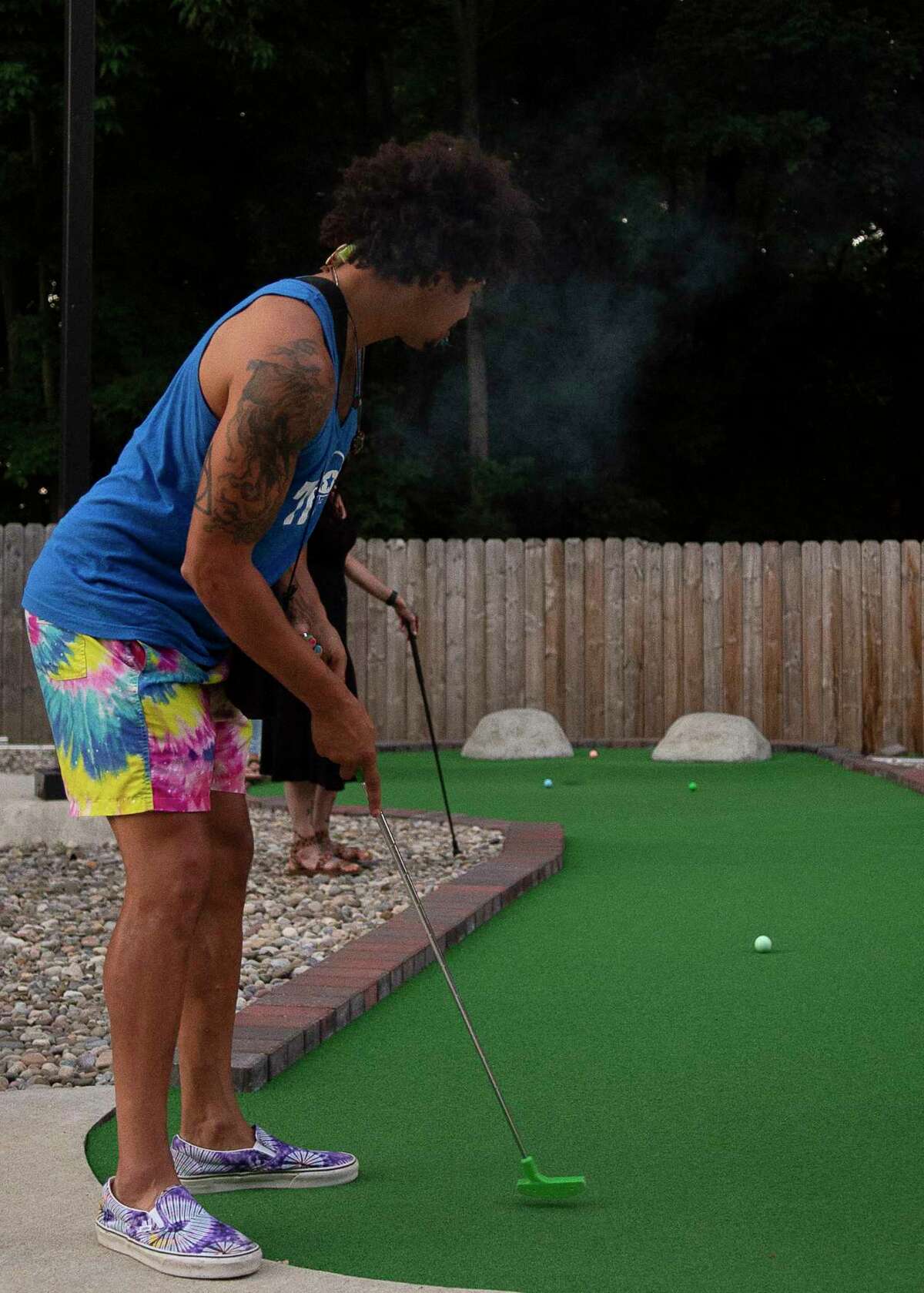 Puff puff putt Pot smokers can light up, play minigolf at this Wilton