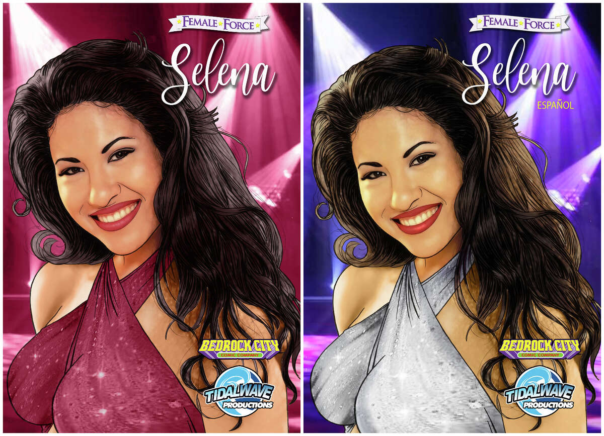 Bedrock City Comics in Houston has two exclusive Selena comic book covers.