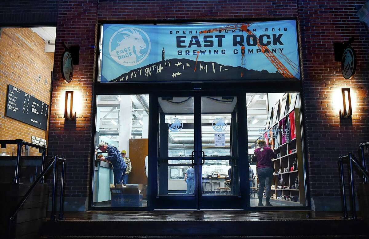 In this file photo, East Rock Brewing Company at East Rock Center at 285 Nicoll St., New Haven, 2018.