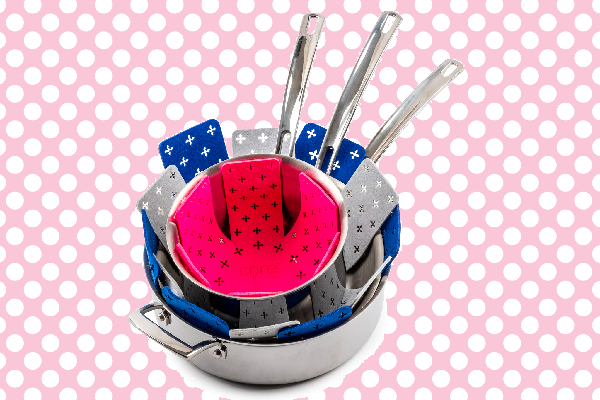 This set of felt cookware protectors is just 5