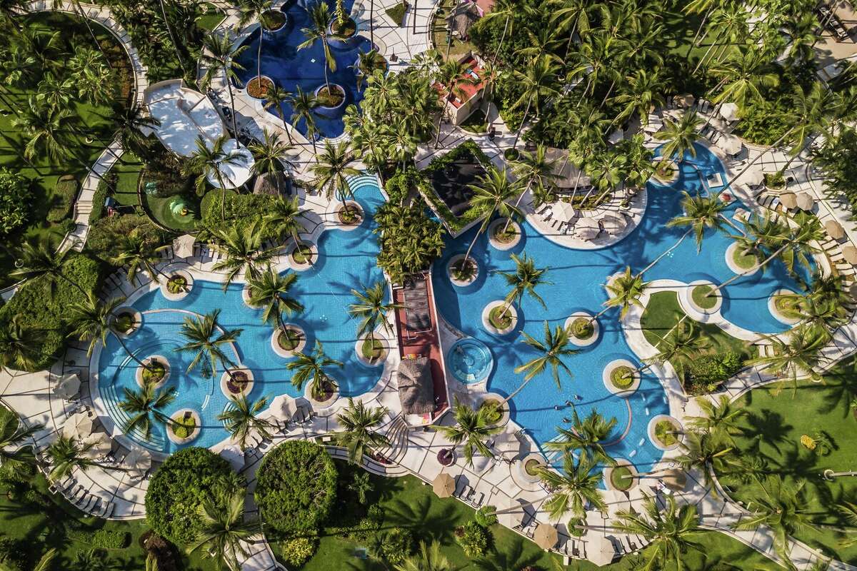 Westin Resort & Spa Puerto Vallarta offers 14 acres of palm trees, pools and beachfront activities