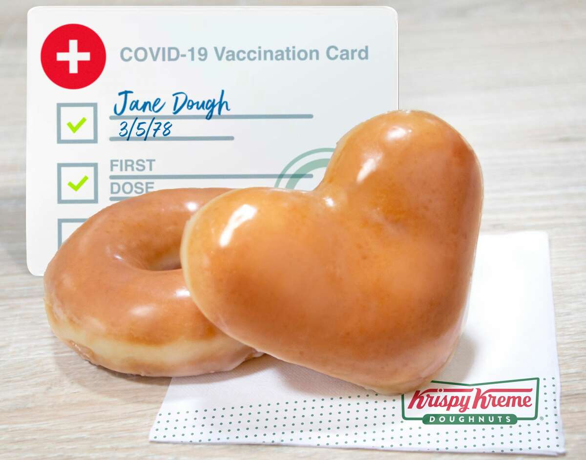 Krispy Kreme is now offering two free donuts to people with proof of vaccination.