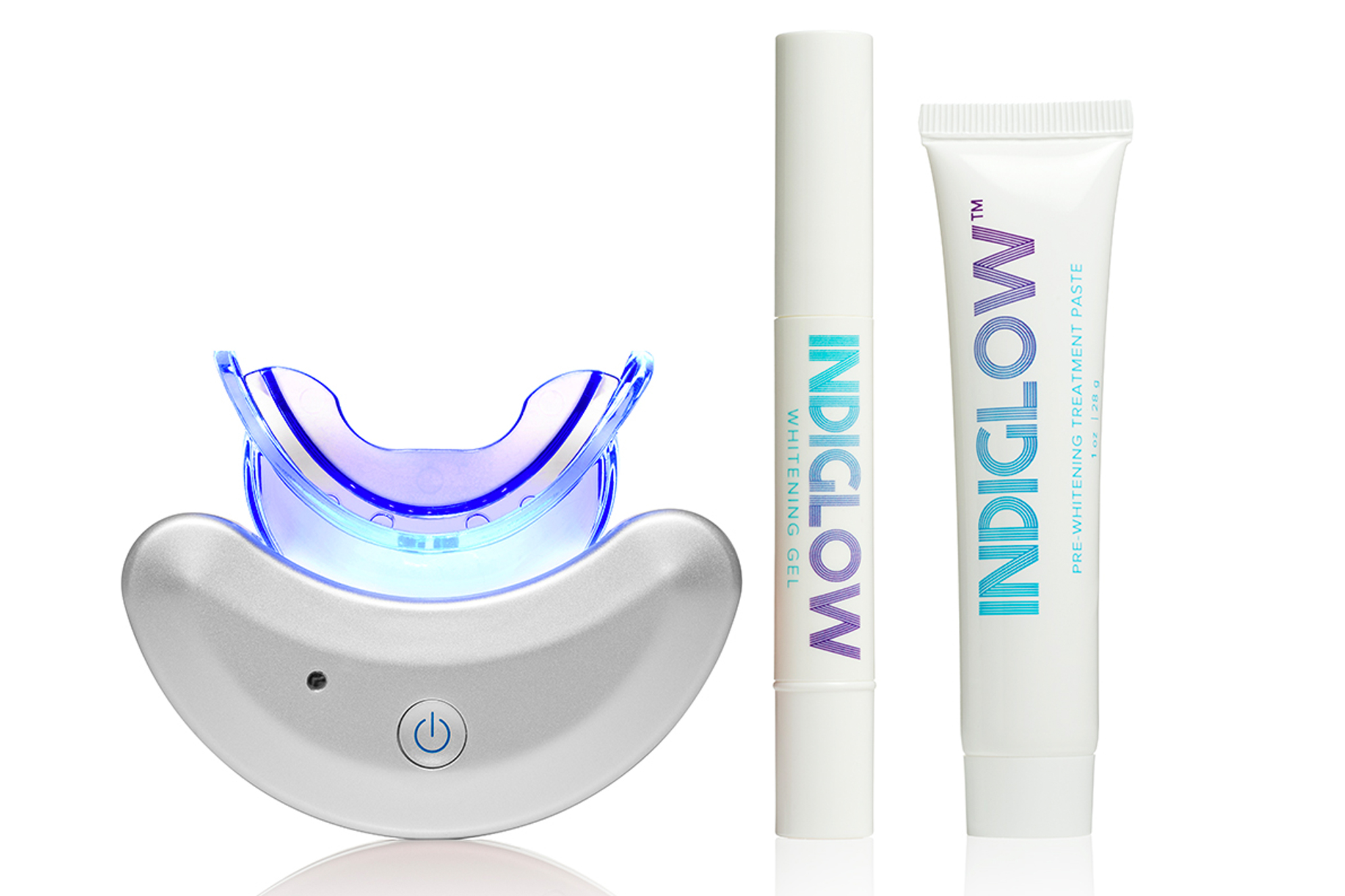 This teeth whitening system will really make you smile while it's on