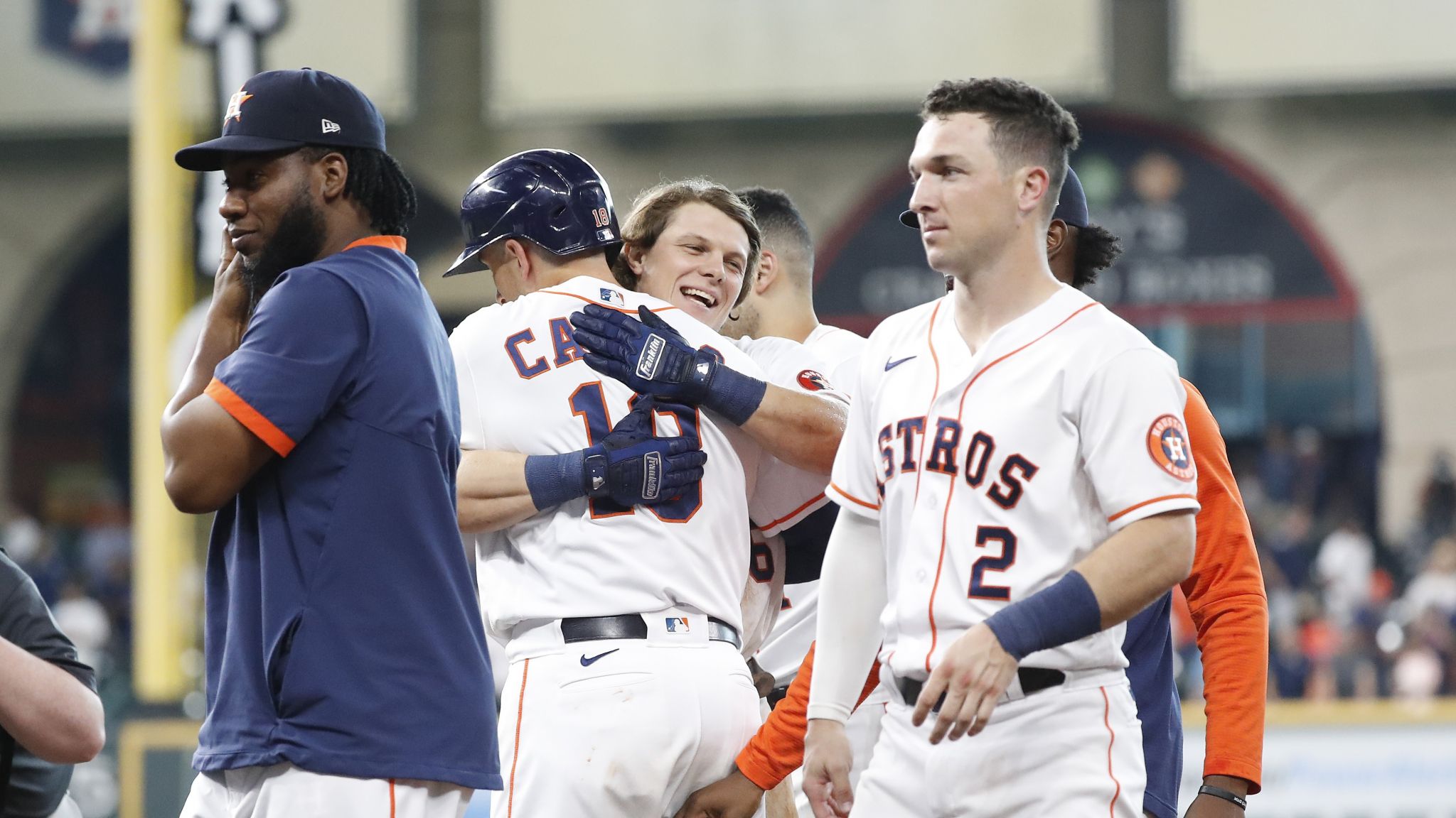 Astros' Alex Bregman a spark in return; Houston wins in 10