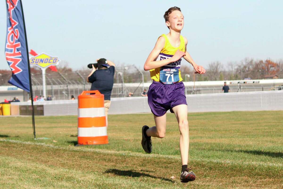 FILE - Frankfort's Skylar Werden helped the boys cross country team qualify for the state finals on Oct. 29. 