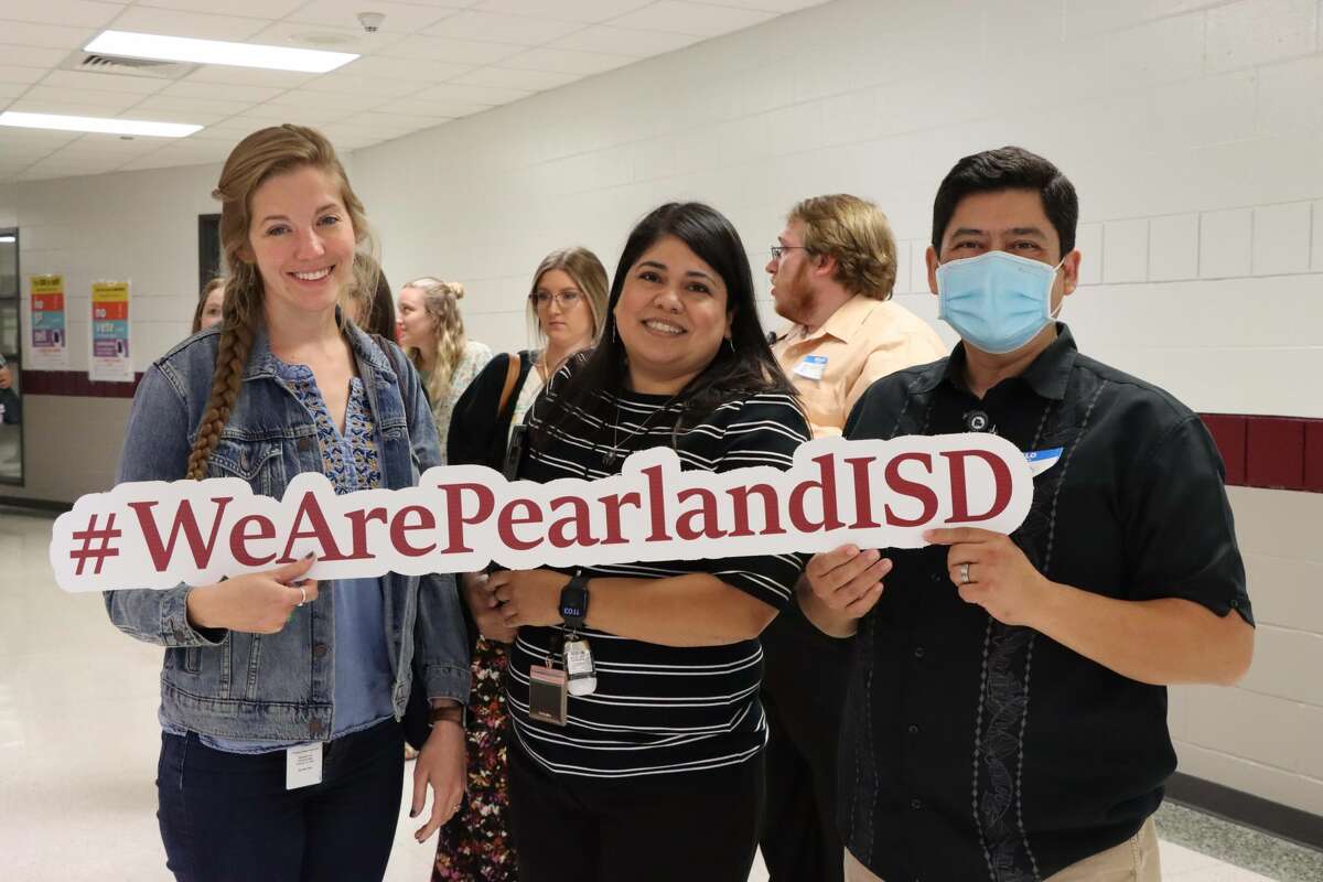 New Pearland Independent School District educators kick off the 2021-2022 school year during an Aug. 3 orientation.