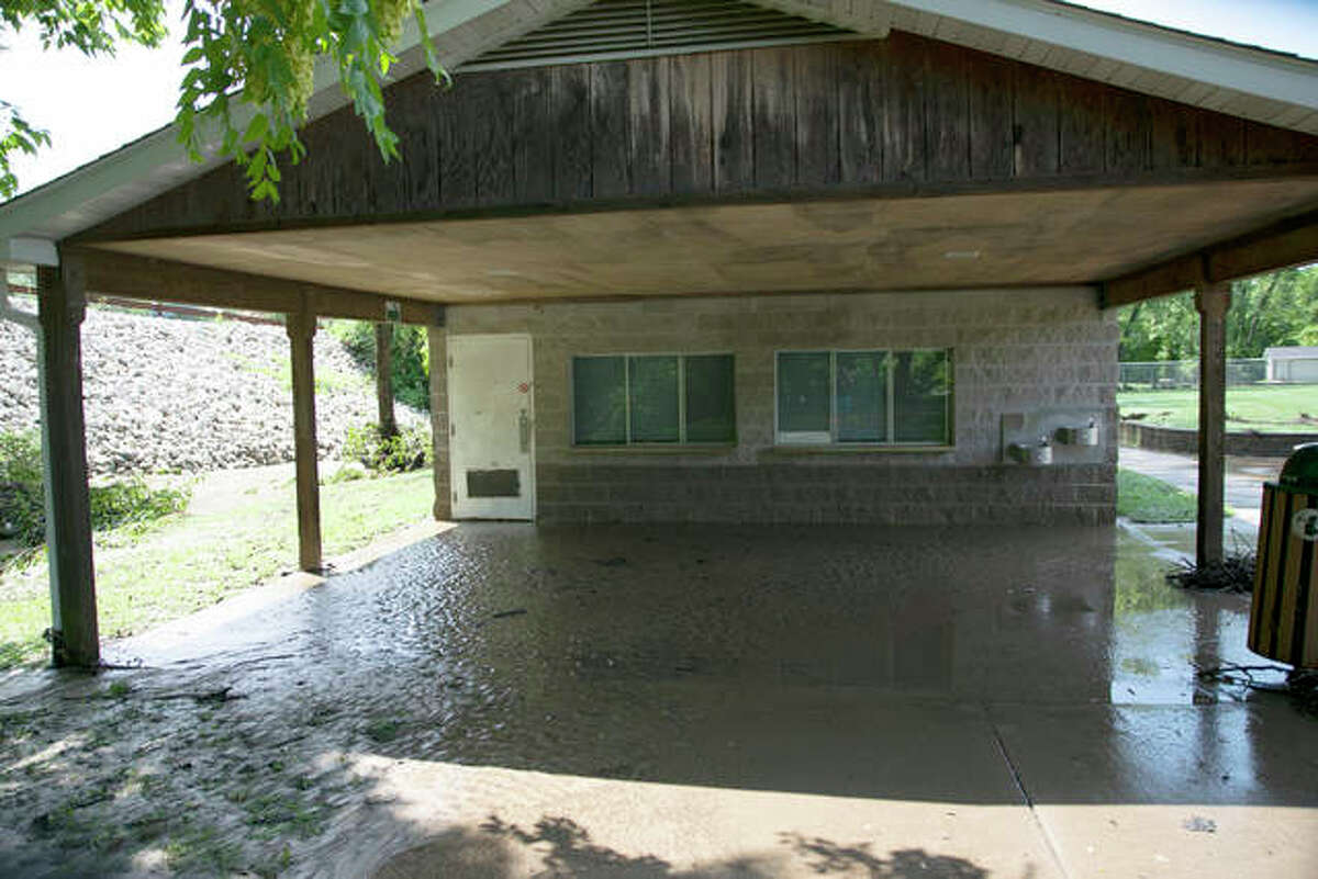 Last August, a building in Miner Park was left with a waterline after a slow-moving storm dumped as much as eight inches of rain in a few hours. The village’s police department building was similarly affected by water intrusions. A plan to fix the problem has been added to a larger project for 2023.