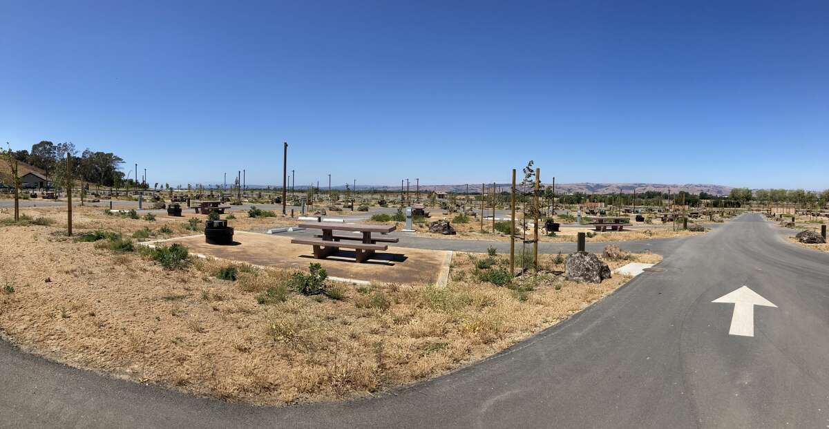 Dumbarton Quarry Campground on the San Francisco Bay is the area's