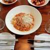 Rosina's Restaurant’s pappardelle pasta dish in Greenwich, Conn., on Thursday August 26, 2021.