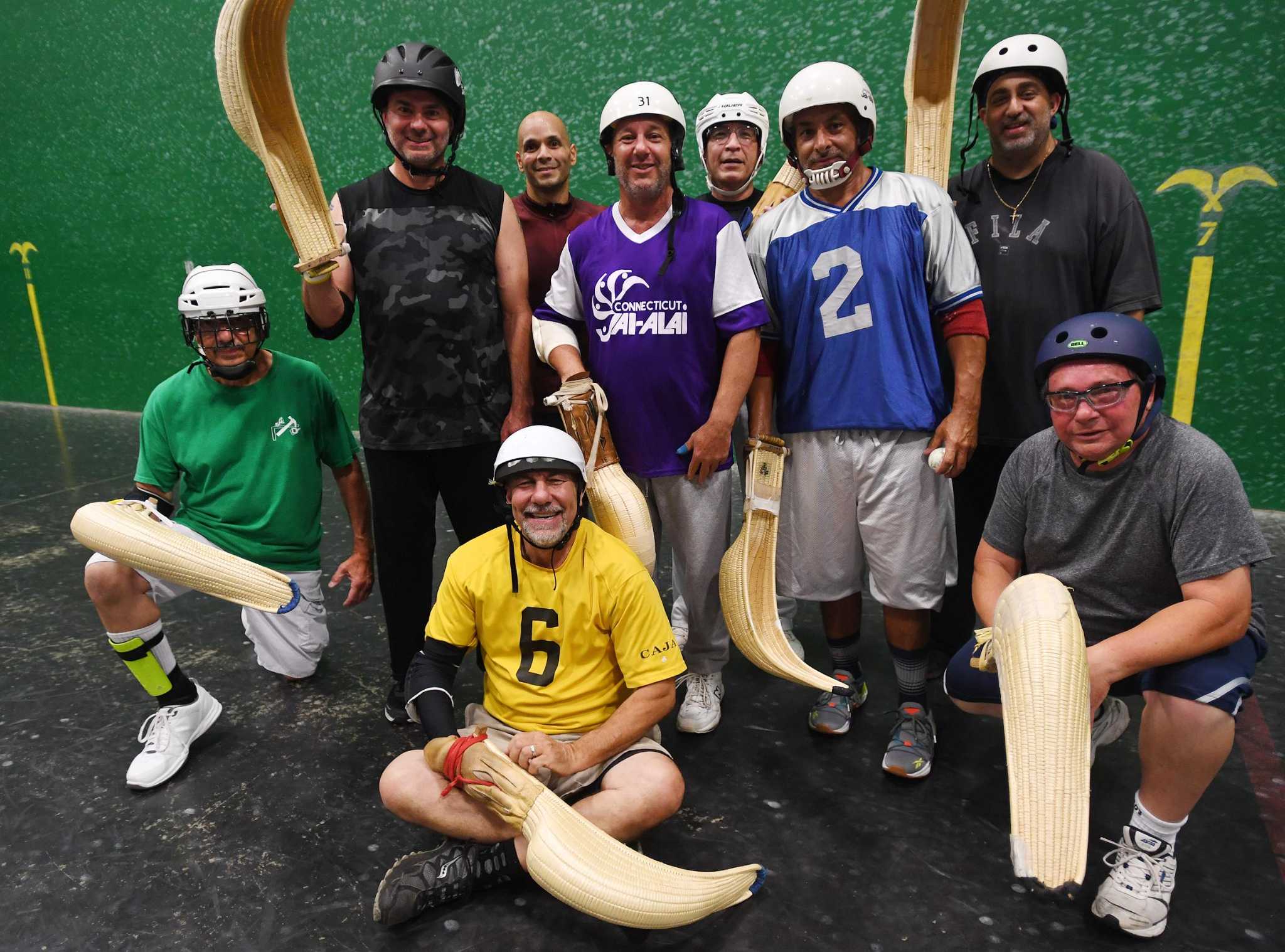 Connecticut Amateur Jai-Alai draws players of all levels 20 years after states last pro fronton closed hq image