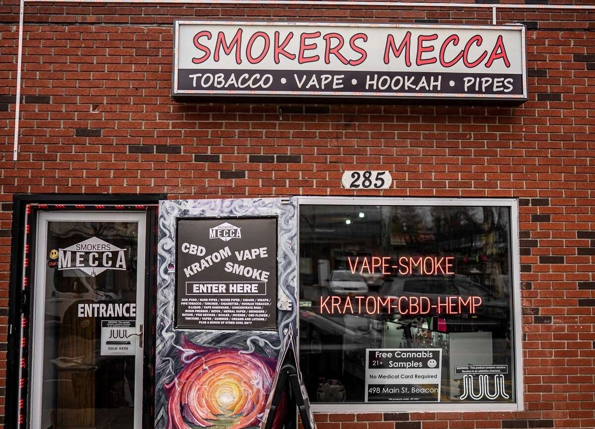 “We’re just hoping people come in and say hi and get a little joint for free,” said Smokers Mecca owner Grant McCabe, who plans to hand out free joints today at the Beacon shop.