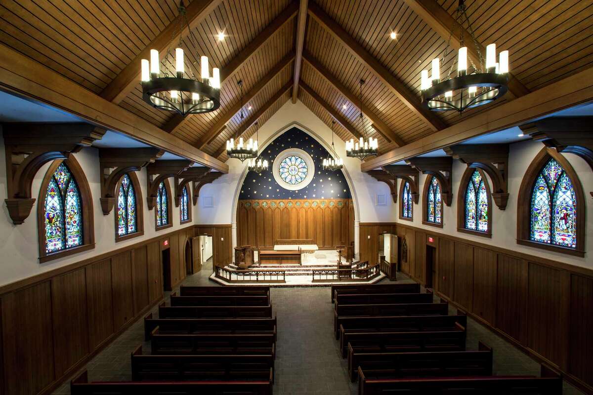 Christ Chapel, also referred to as the “Old Church,” was gutted and completely remodeled, including gaining new stained glass windows that line each side of the sanctuary.