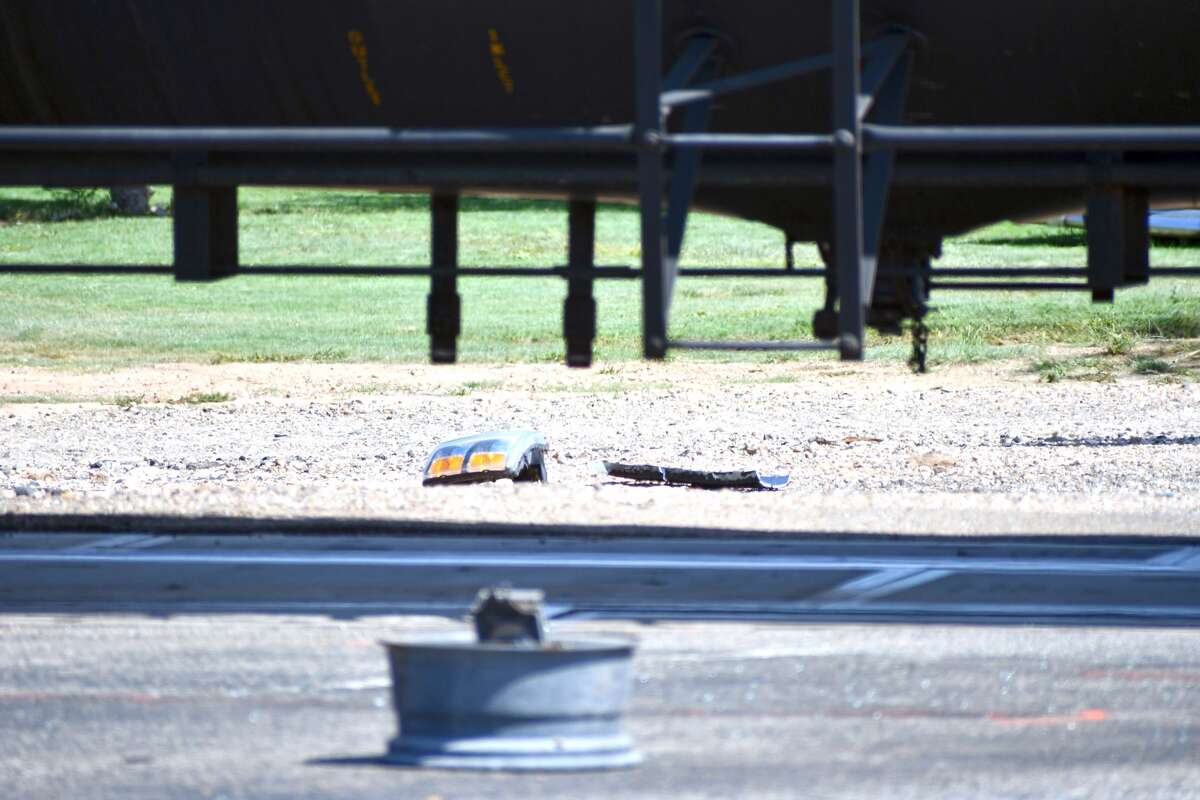 1 injured in Plainview crash involving pickup, train