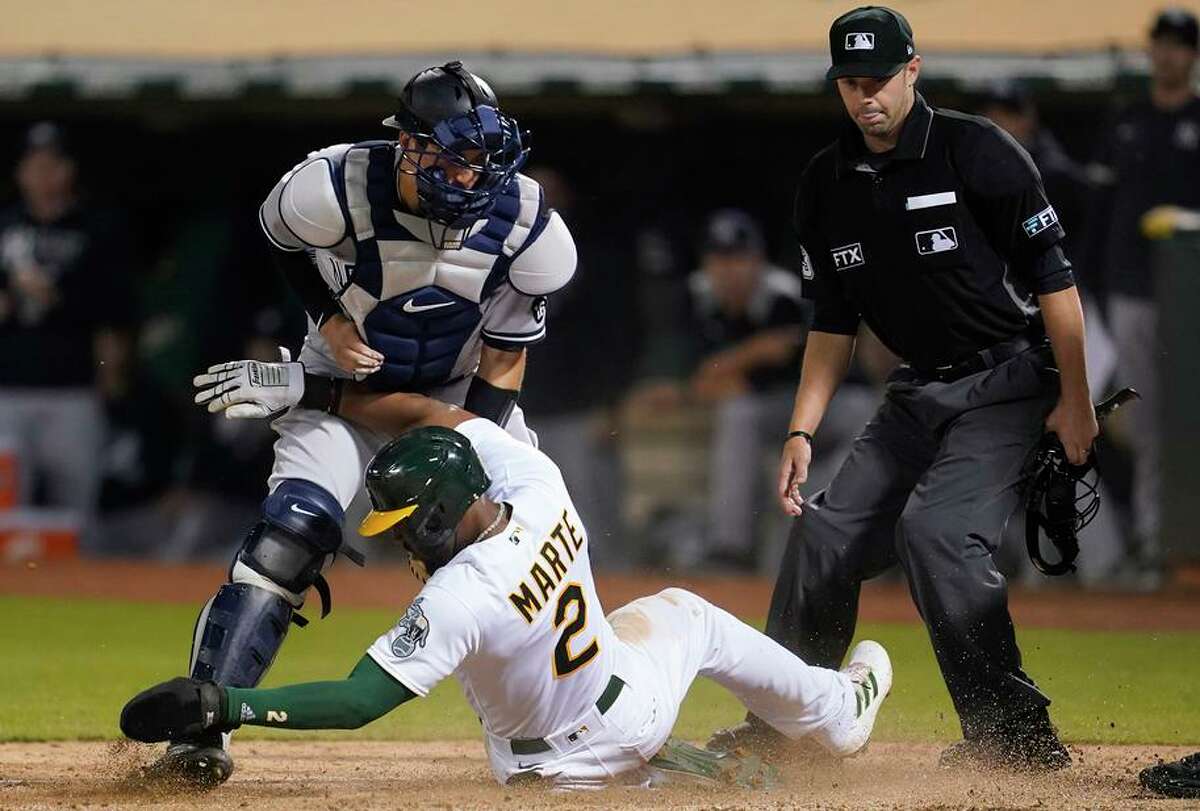 A's sparkplug Starling Marte will rest, sure, but not if there's a