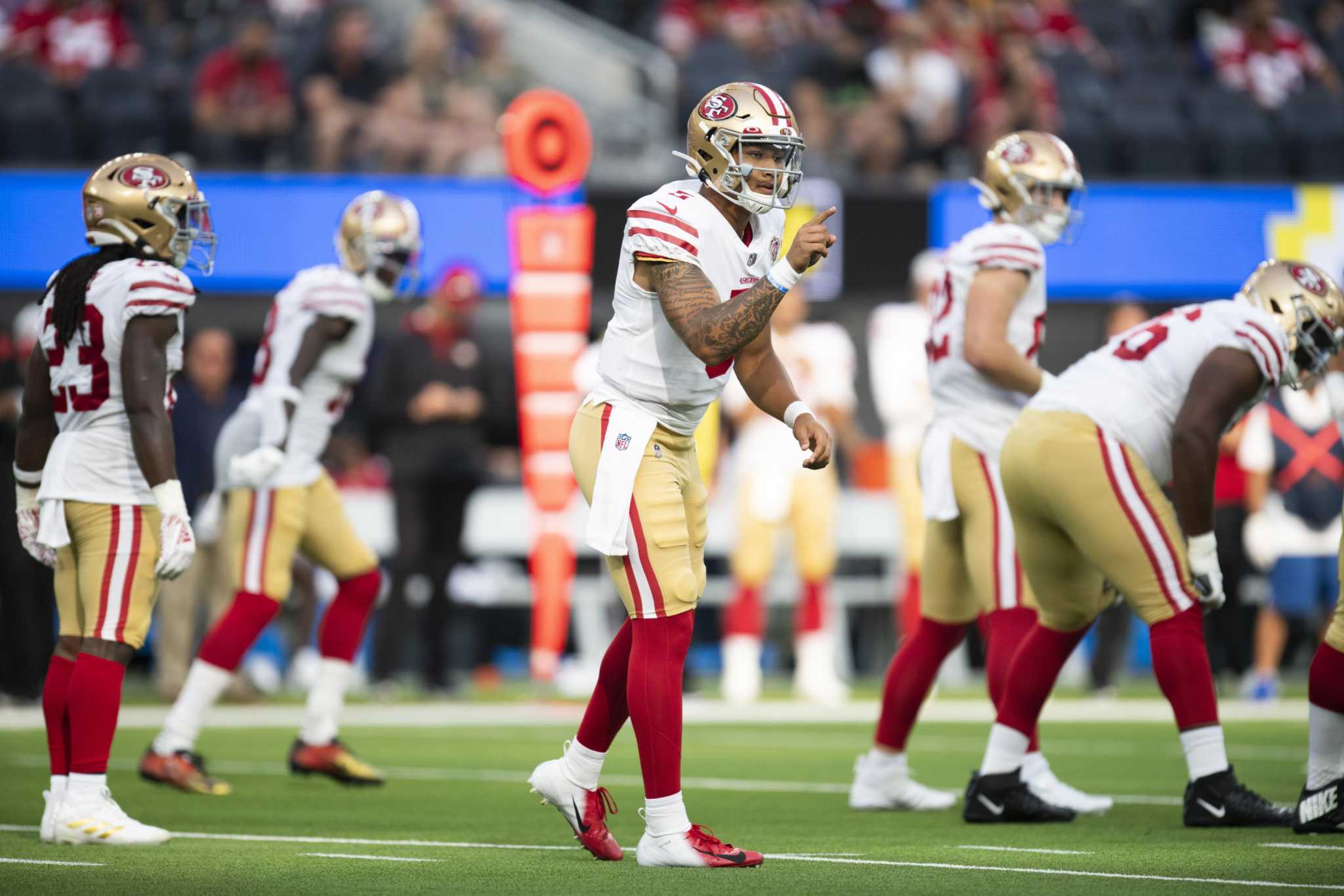 49ers' Trey Lance to start preseason opener vs. Raiders Sunday