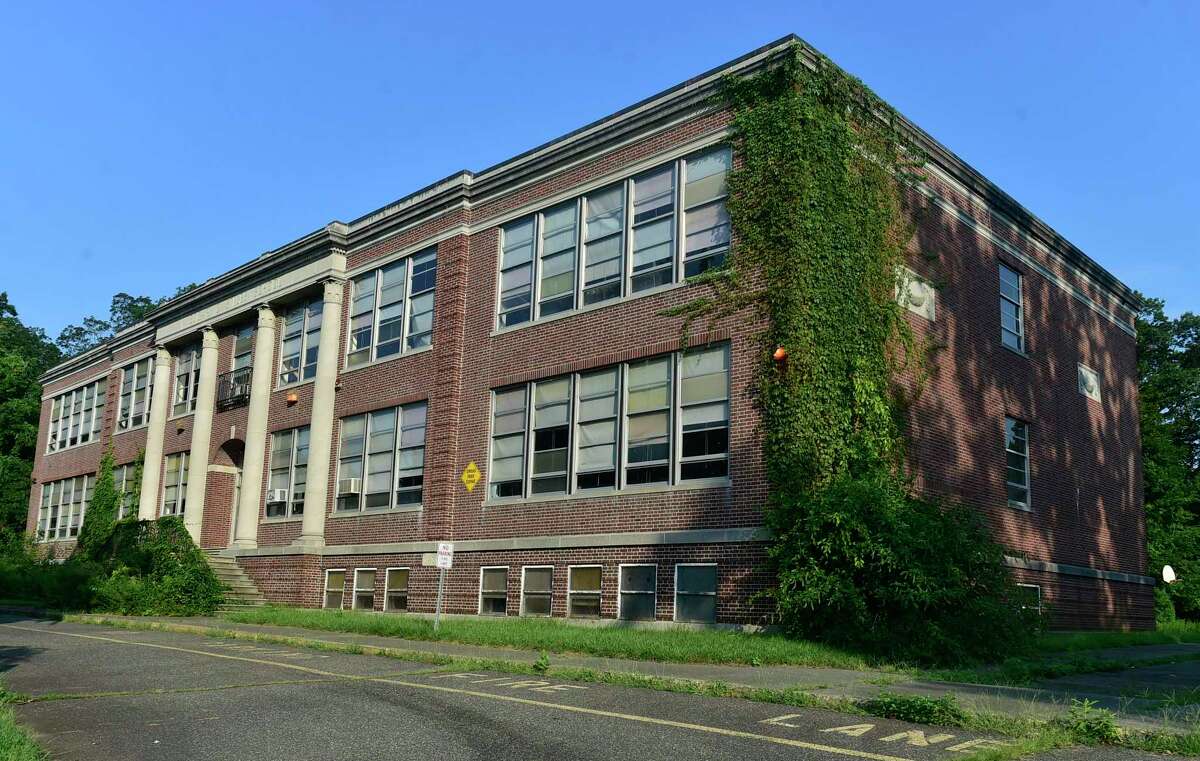 Former Stiles School at 575 Main St., West Haven, Aug. 27, 2021.