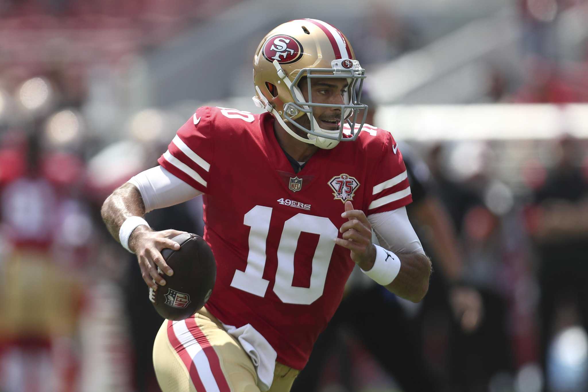 Jimmy Garoppolo's TD run: What was the 49ers' QB thinking?