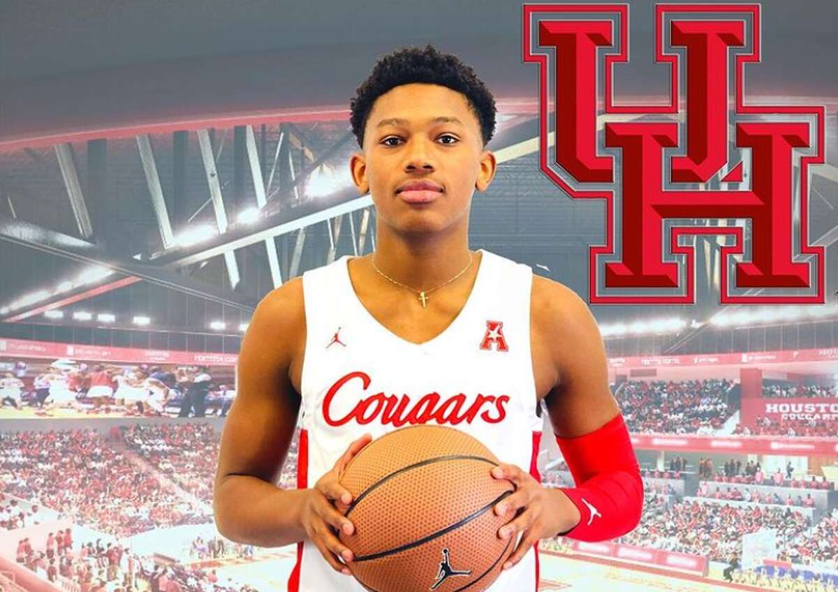 Mercy Miller, the son of rapper Master P, announced he was committed to the University of Houston with this photo on Instagram.