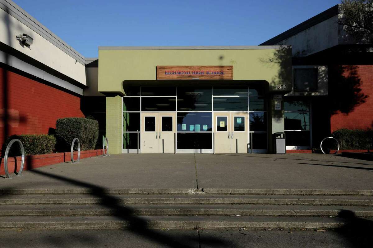 Richmond High School at 1250 23rd St. in Richmond would be subject to the vaccine mandate if the school district decides to move forward with it.