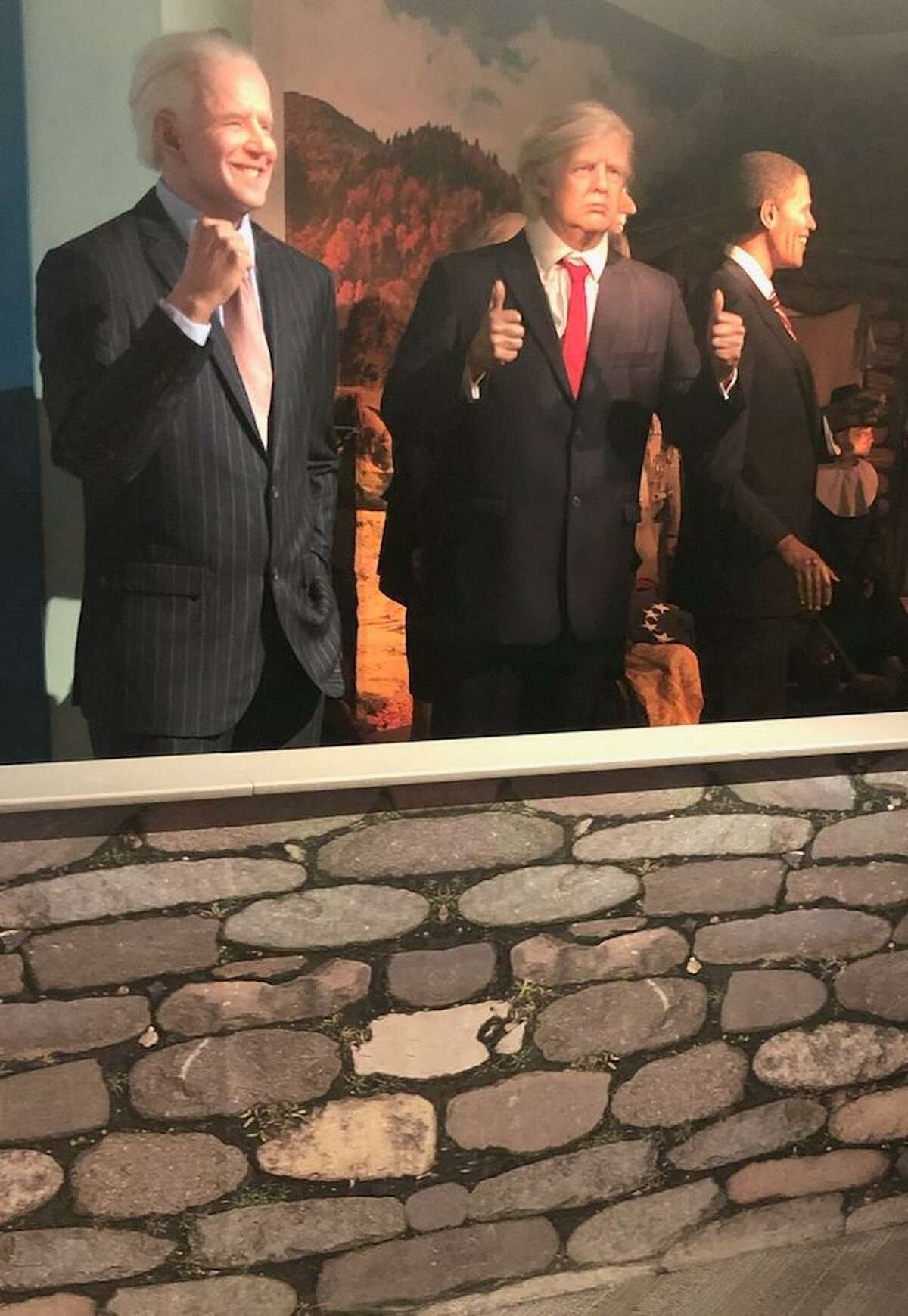No Hail To The Chief: Joe Bidens Wax Likeness Quietly Appears At