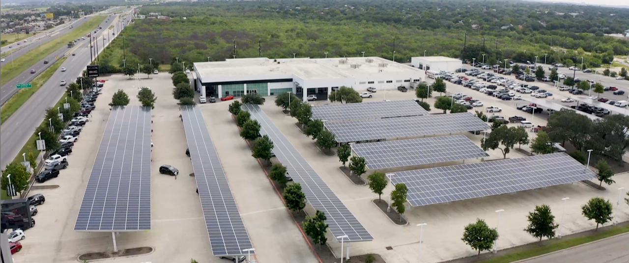 The Shops at La Cantera Invest in Solar Power