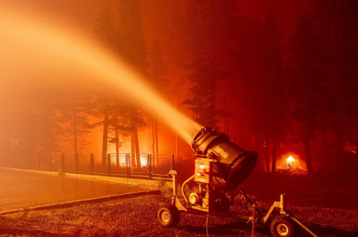 south lake tahoe fire photos