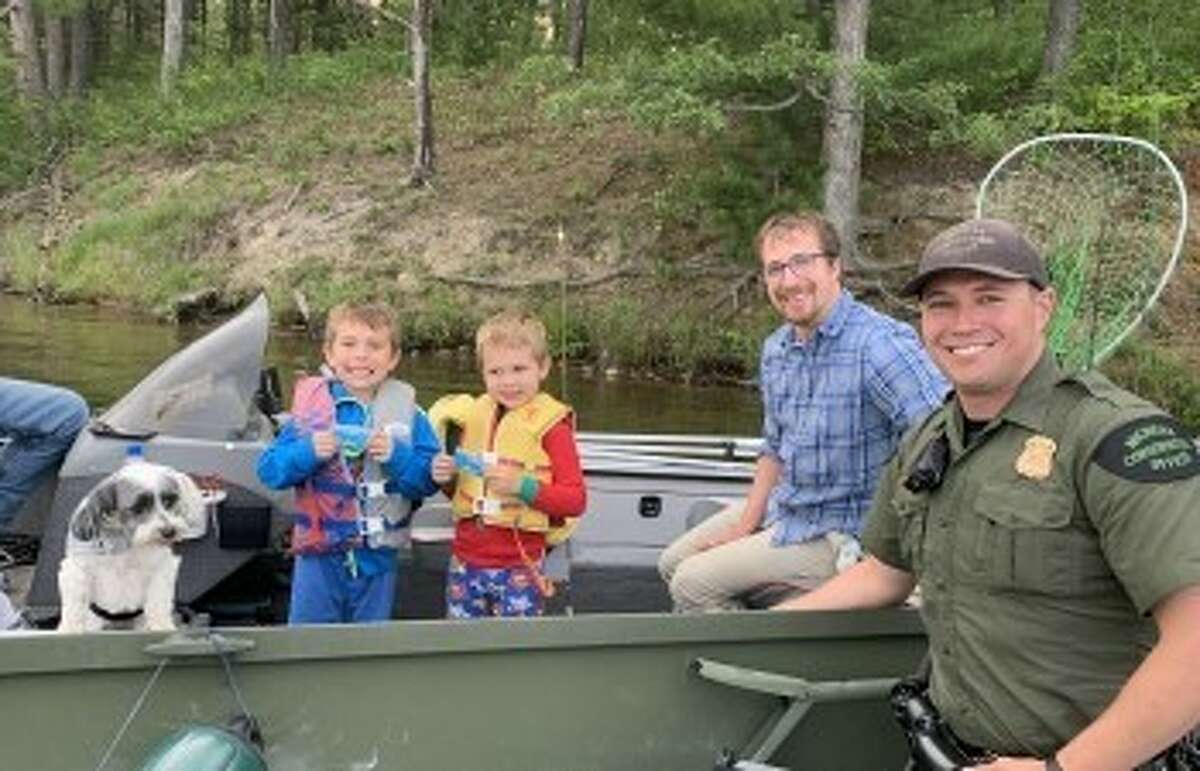 This is the last weekend conservation officers will pass out free McDonald's ice cream and apple slice coupons to youth boaters spotted wearing their life jacket.