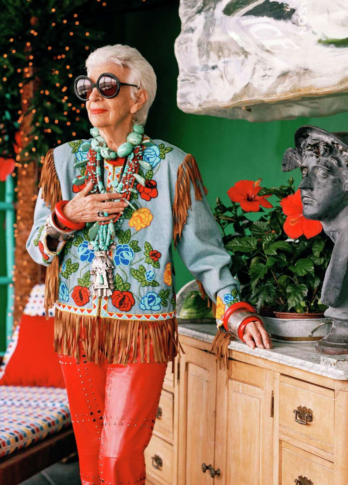Agedefying style icon Iris Apfel turns 100yearsold