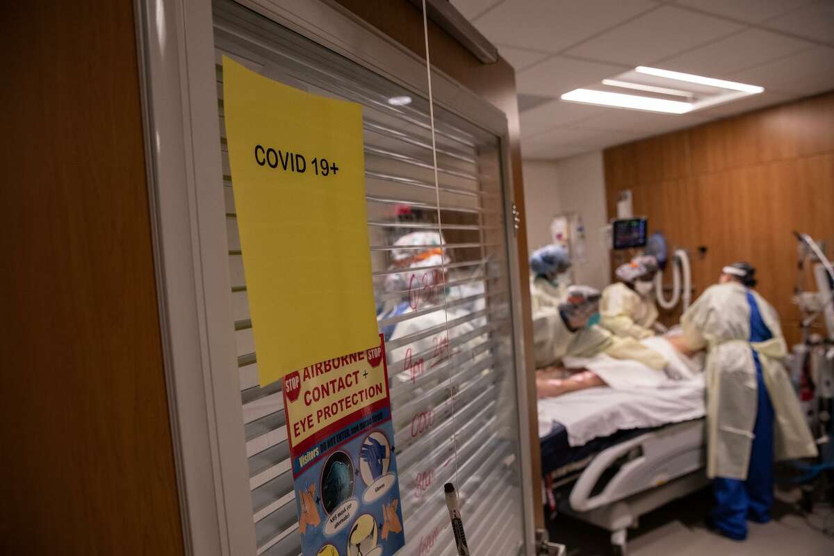 The number of patients hospitalized with COVID in Connecticut declined again on Friday, but nearly half of them have been vaccinated, the state data shows.
