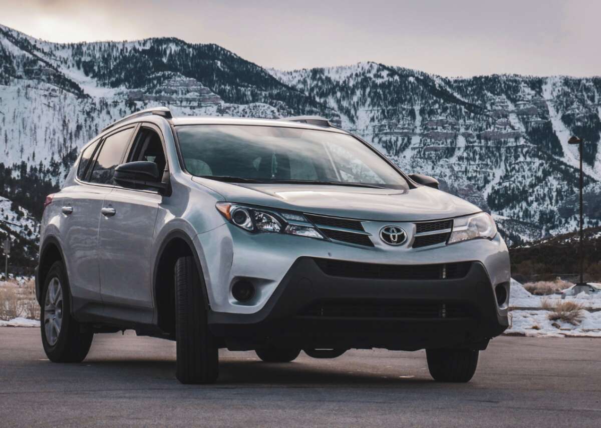 Toyota RAV4 - Market share of leased model: 2.5% - Average new price (2021 models): $31,923 - Average nearly new price (2018–20 models): $25,055 (21.5% less than 2021 price) - Average pre-owned price (2014–17 models): $19,813 (37.9% less than 2021 price) As the very first compact crossover SUV sold in the United States, this four-wheel drive Toyota RAV4— Recreational Activity Vehicle—has been popular since its 1996 North America debut. The 2021s have a crowd-pleasing appearance, offer a wide range of customizations, have all-wheel-drive systems, and have a performance plug-in hybrid—all of which put it at “the vanguard of efficiency and utility.”