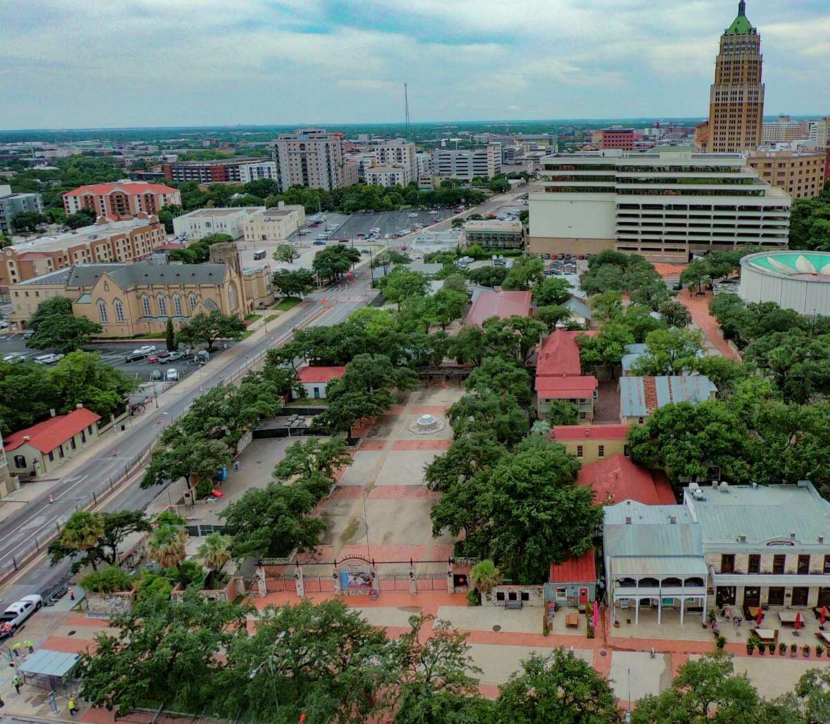 The Maverick Plaza revitalization project will include three restaurants built by chef Johnny Hernandez's Grupo La Gloria.