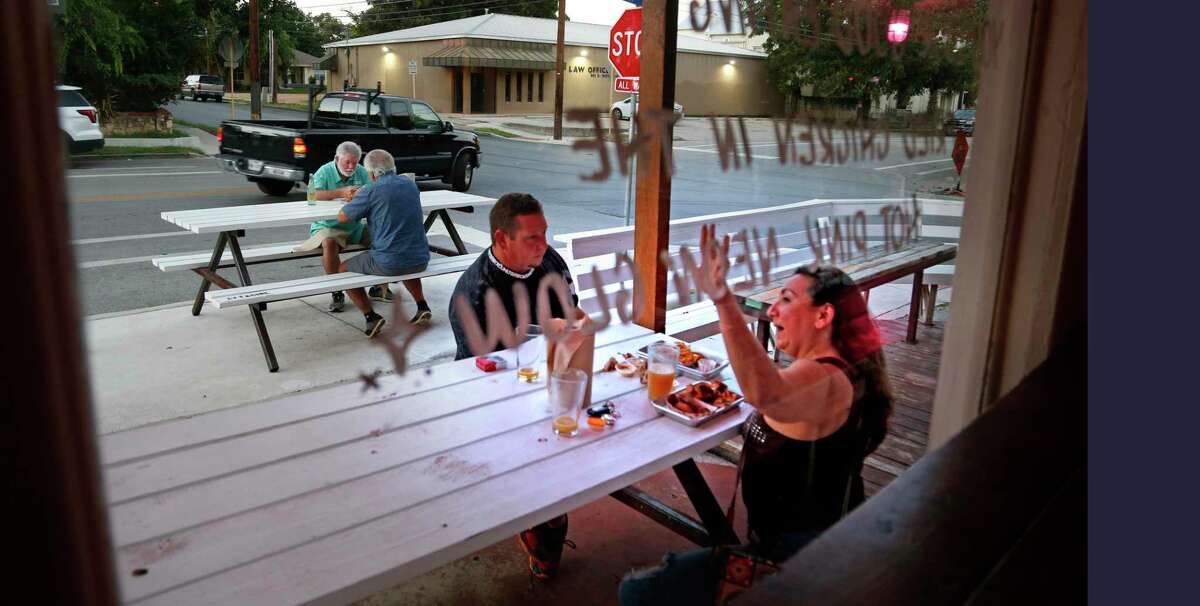 San Antonio's Eat on the Street program made room for four extra tables outside Cullum's Attagirl Ice House, effectively tripling the tiny restaurant's capacity.