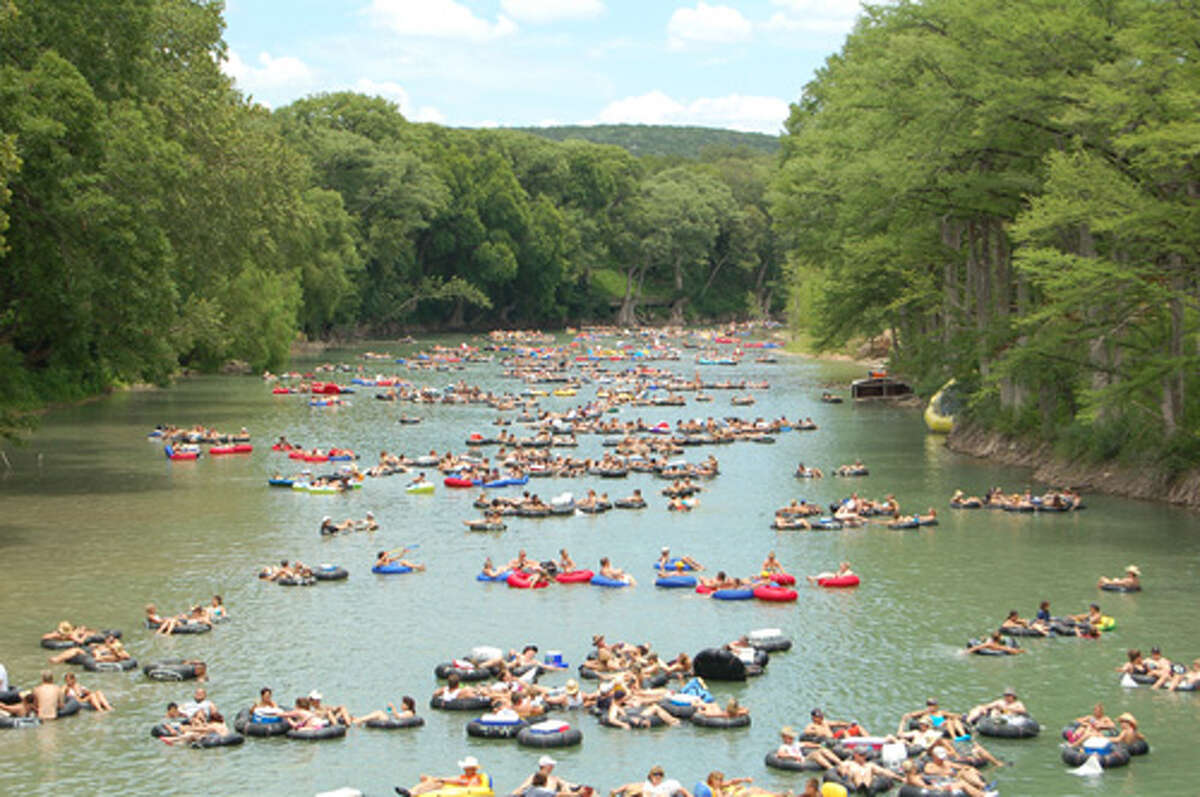 Tubing is a summer staple in the Texas Hill Country.