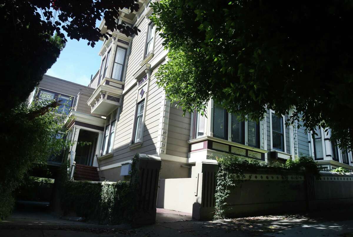 The Mission District apartment building where Dale Duncan lived with his wife Marta Munoz and daughter Emilia is seen in San Francisco. Duncan, who lived in the same unit for 21 years, was awarded $2.7 million dollars after a judgment against a San Francisco landlord accused of terrorizing them in an effort to oust them in favor of higher-paying tenants.