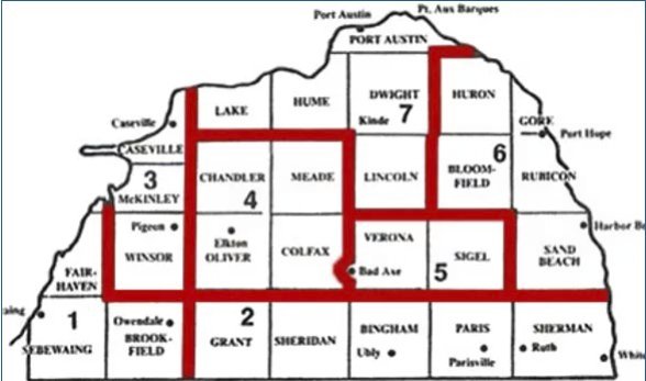 Huron County could see new commissioner districts