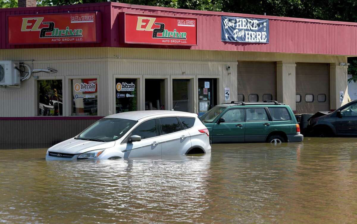 Danbury streets flooded, people without power after Ida slams area
