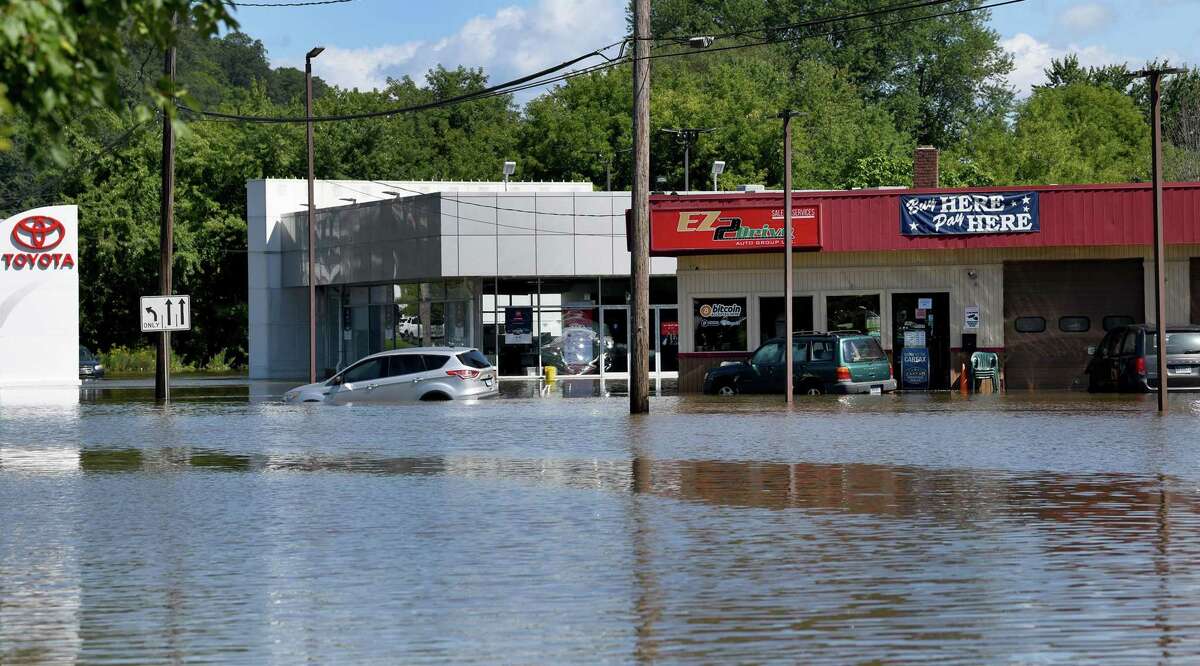 Danbury streets flooded, people without power after Ida slams area