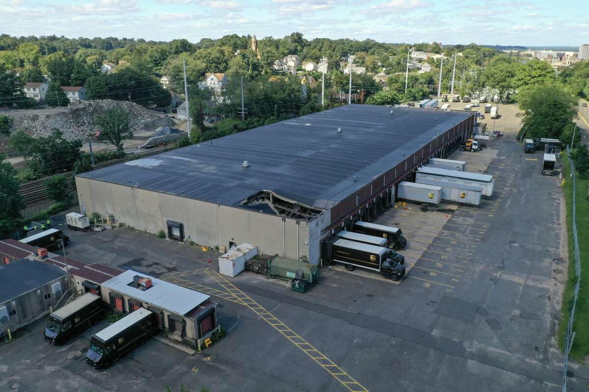 Norwalk UPS facility's roof collapses during height of Ida, official says