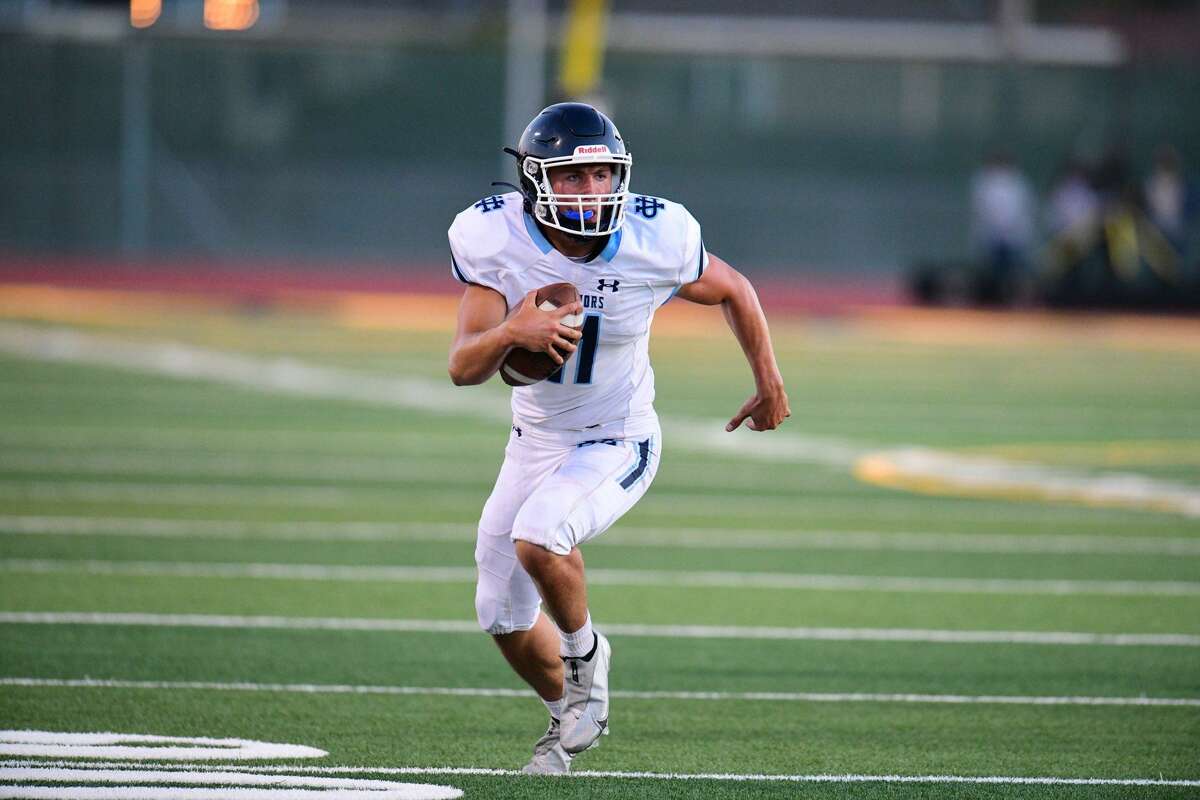 Jakson Berman, senior quarterback for Chronicle No. 7 Valley Christian, accounted for 374 yards and six touchdowns last week.