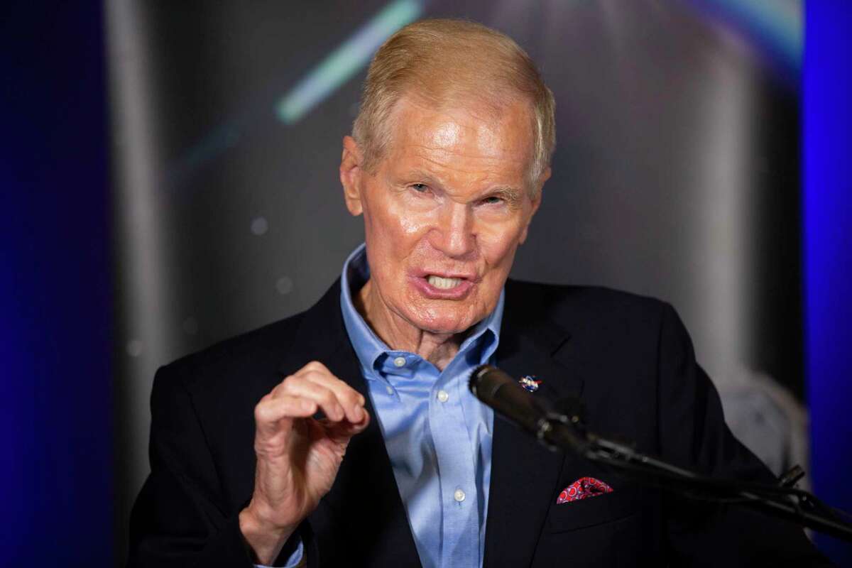 NASA Administrator Bill Nelson speaks during a Q&A session with local reporters Thursday, Sept. 2, 2021, at Gilruth Recreation Center in Houston. Nelson emphasized the missions back to the Moon and Mars. He wants this Artemis generation to roar, he said.
