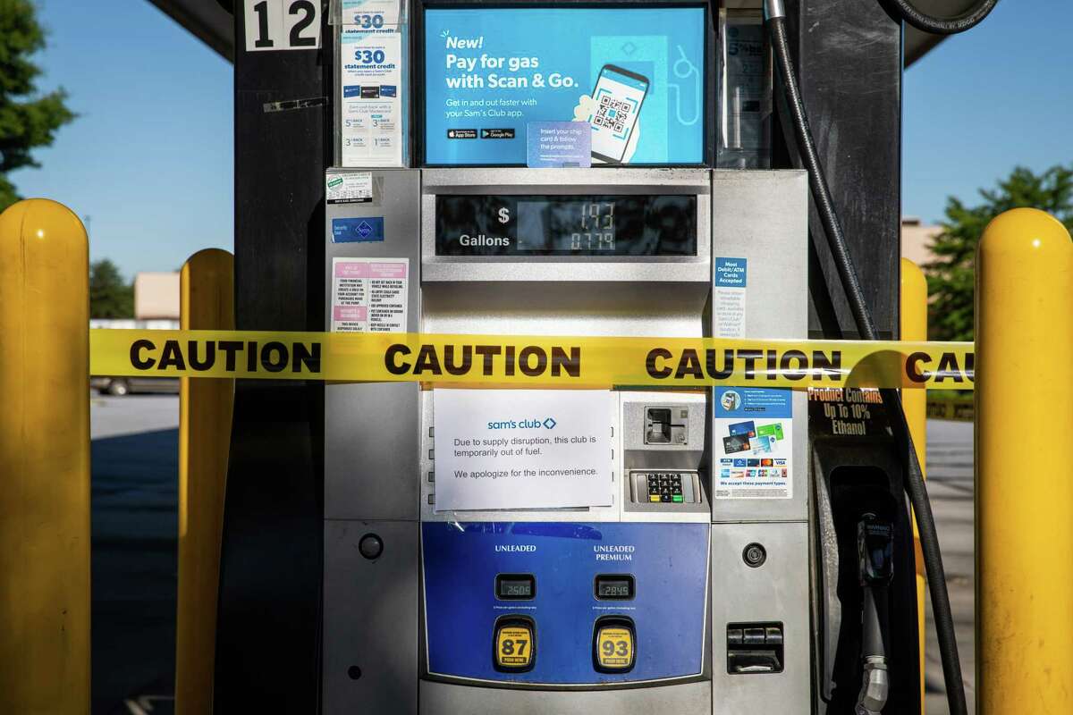 A filling station at a Sam's Club in Georgia was closed after a cyberattack crippled the Colonial Pipeline in May.