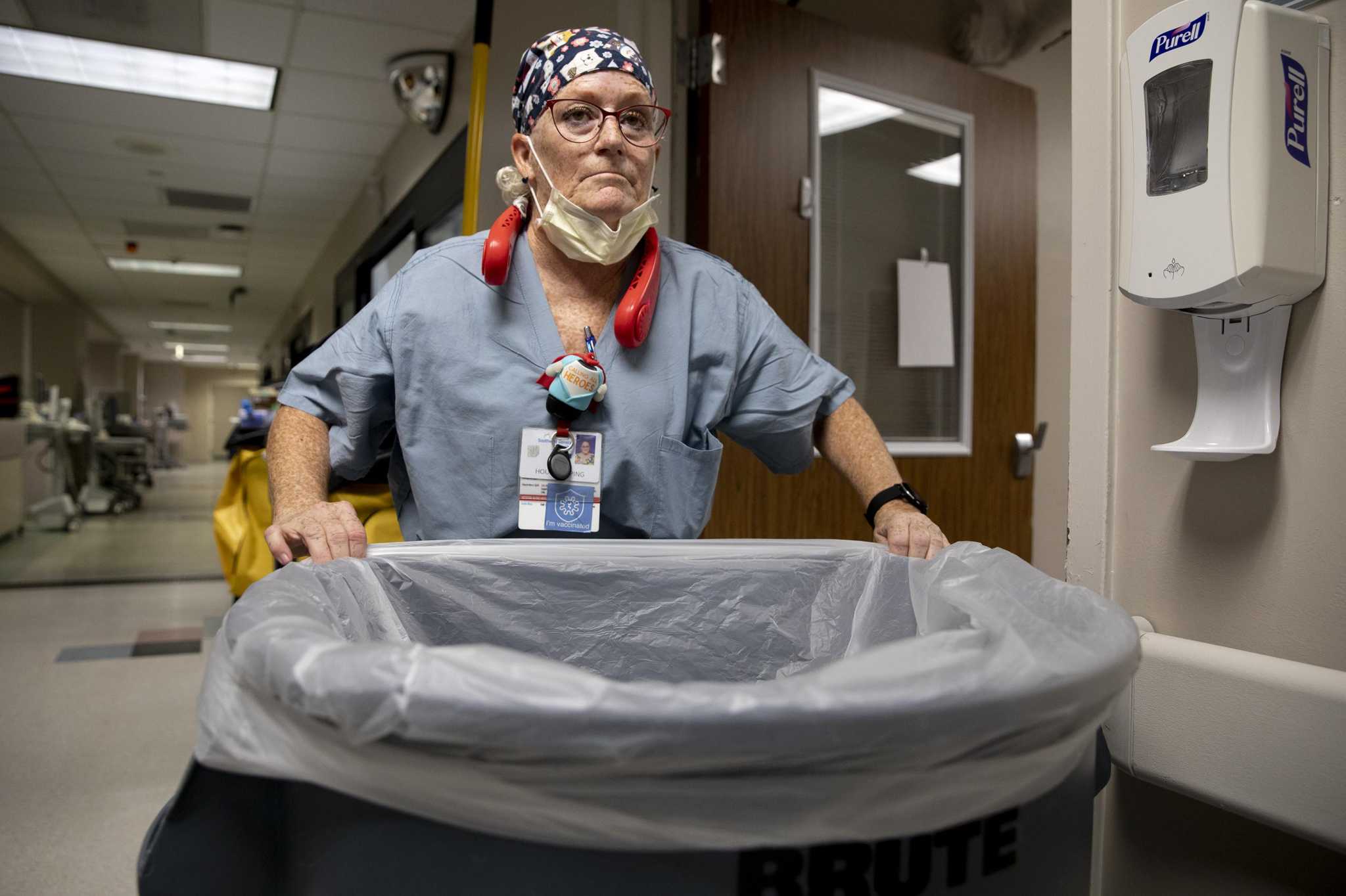 A Housekeeper With A Halo, VA Sierra Nevada Health Care